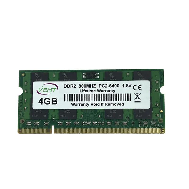 SODIMM Ʈ ޸ PC2-6400, DDR2 4GB, 800MHZ, 1.8V,  ȣȯ, 16 Ĩ, Ʈ RAM, ׸